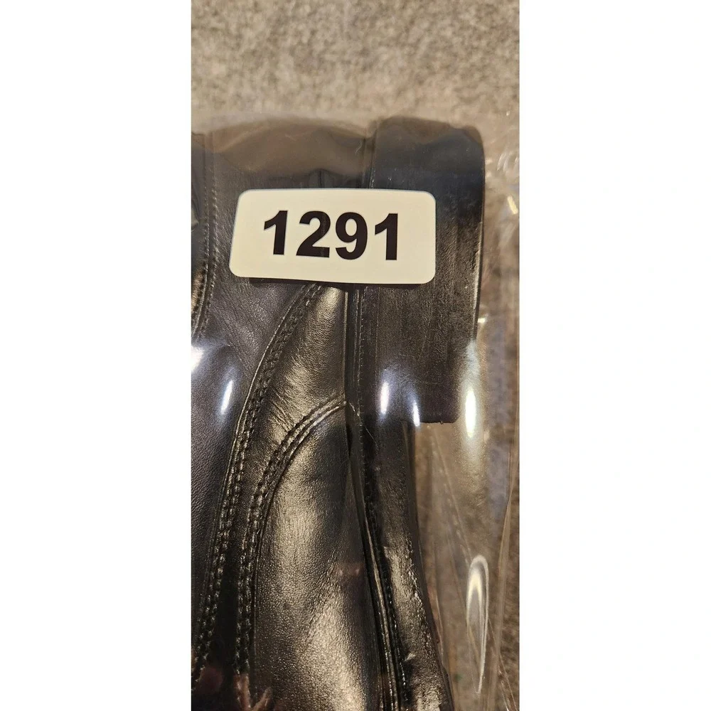 Ecco‎ Shoes Mens Size 9.5 Black Leather Derby Dress Lace Up Comfort Shock Point